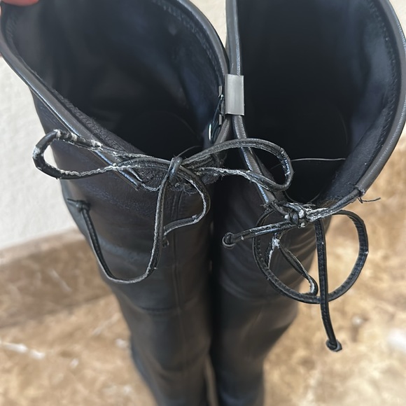 Stuart Weitzman Over-the-Knee Lowland Boots Black Size 5 EUC - Picture 10 of 12